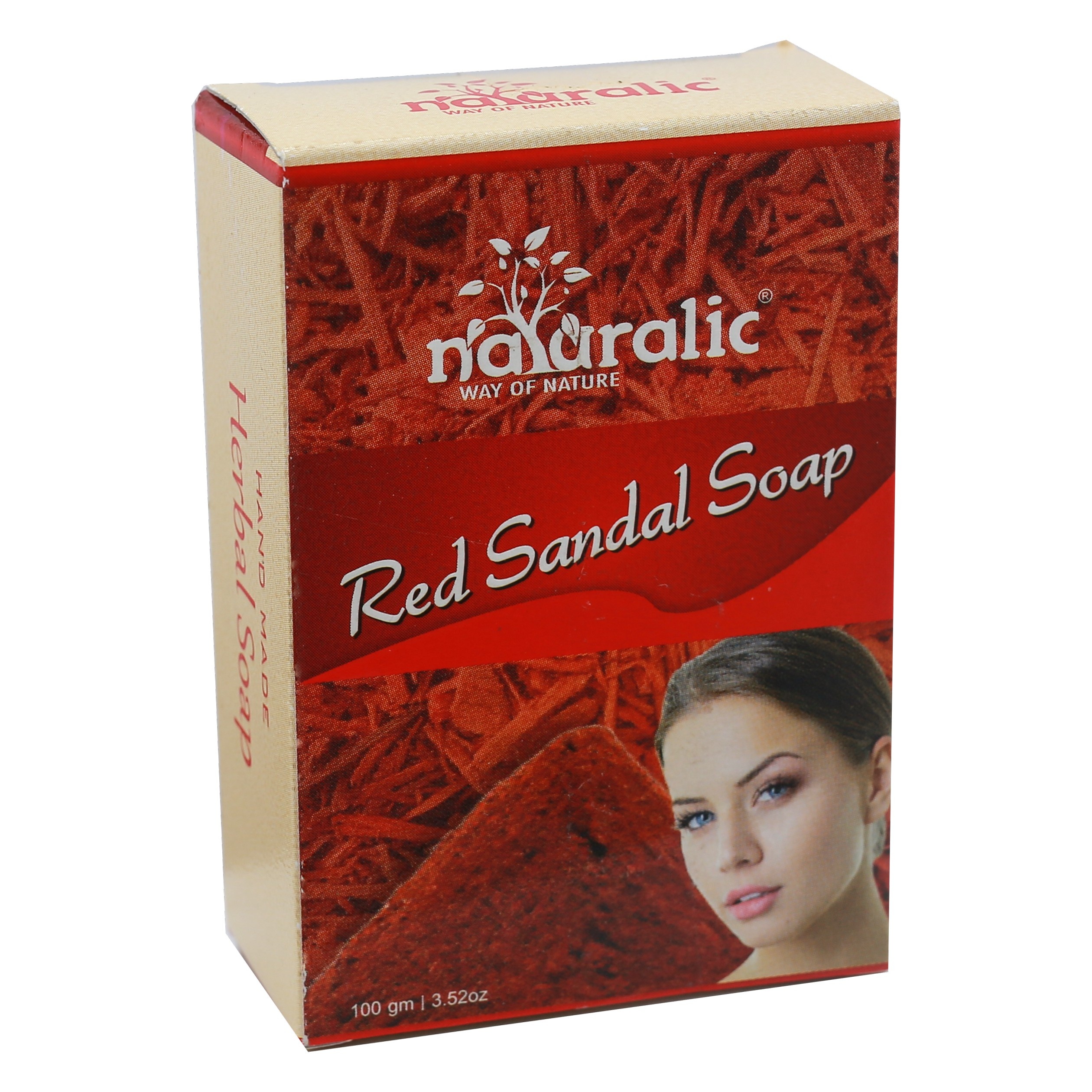 JKB Red sandal soap 125 grams